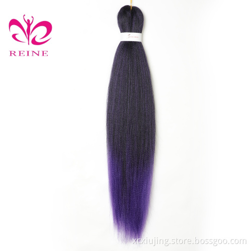 REINE Pre-stretched Professional  Braiding Hair Perm Yaki Jumbo Braids japanese Synthetic Hair Hot Water